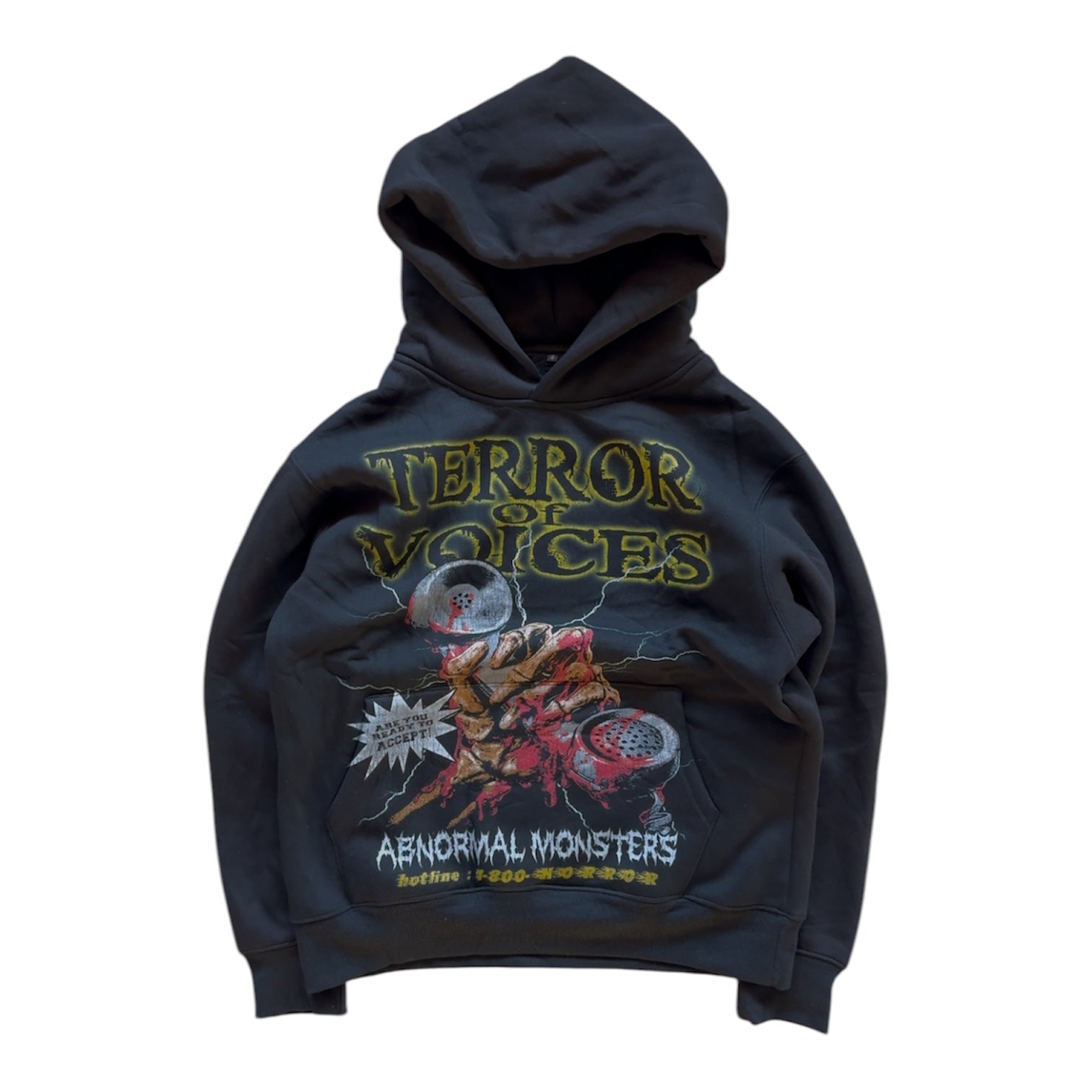 are you ready for the monsters TERROR OF VOICES HOODIE – ABNORMAL MONSTERS